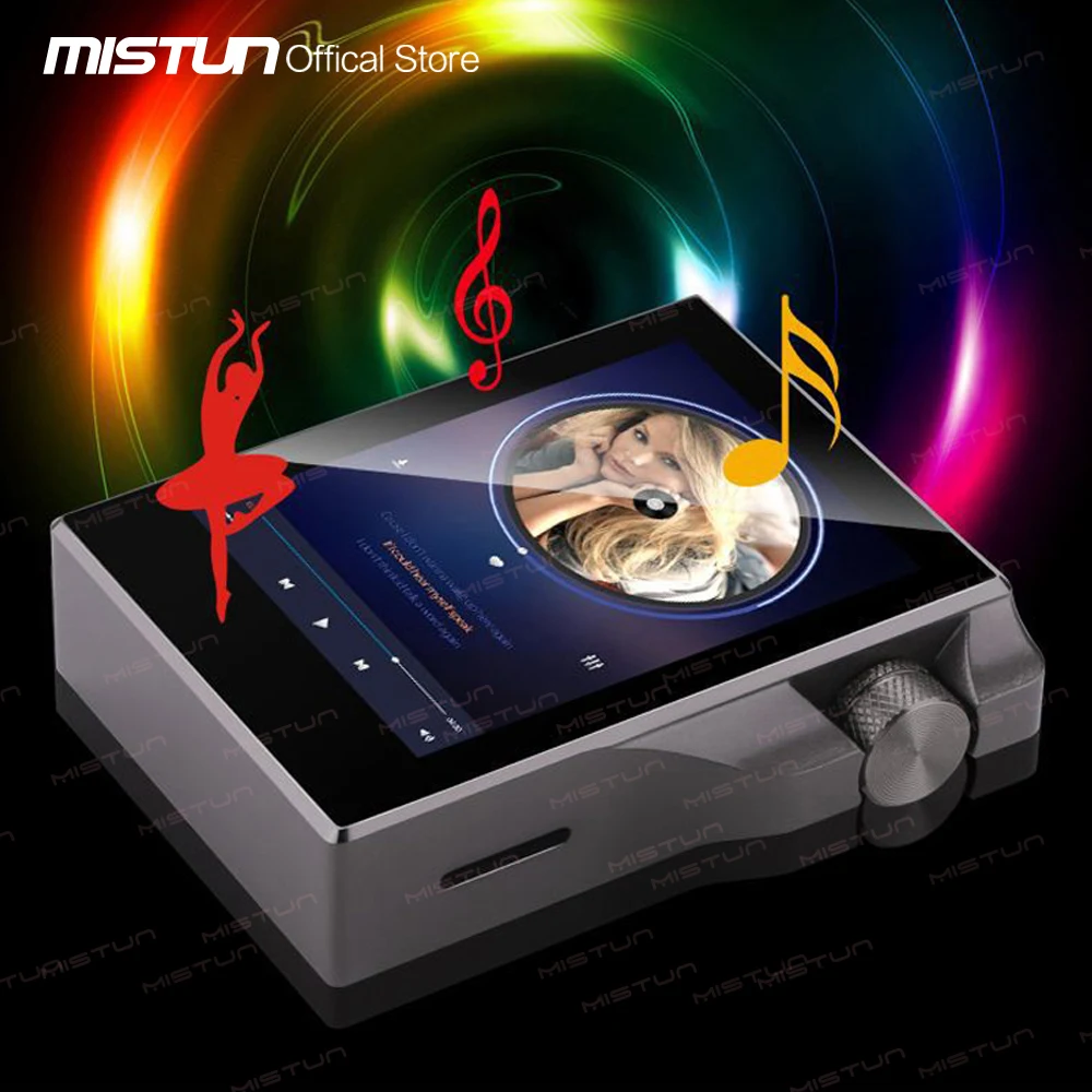 Mp3-плеер с Bluetooth Hi-Fi без потерь сенсорный экран 2 4 дюйма |