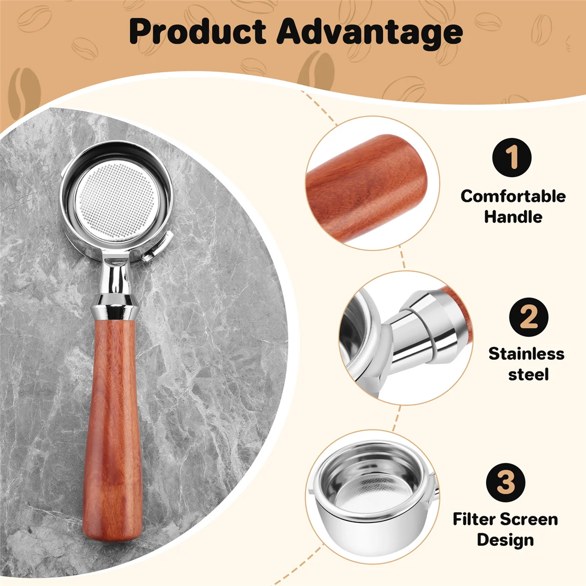 Бездонный портафильтр для кофе 58 мм GAGGIA сменная корзина фильтра аксессуар