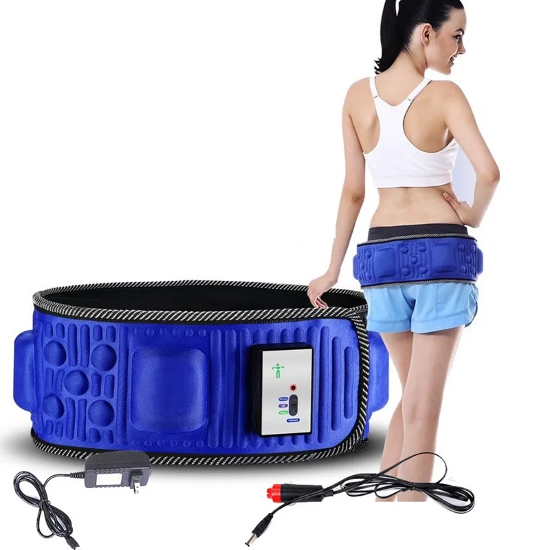 

For Muscle Belt Vibration Abdominal Hip Electric Burning Fitness Stimulator Massager Lose Slimming Times Machine Fat Weight