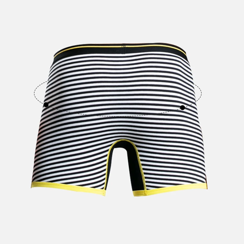 4 Pcs/Lot High-End High-Quality Cotton Men's Underwear Fat Guy Lengthened Sports Boxer Plus Size Men's Boxer Briefs