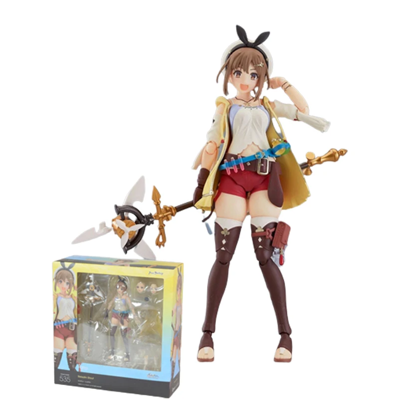 

In Stock Max Factory Figma Atelier Ryza：Ever Darkness&the Secret Hideout with Bonus Reisalin Stout Anime Action Figures Toys