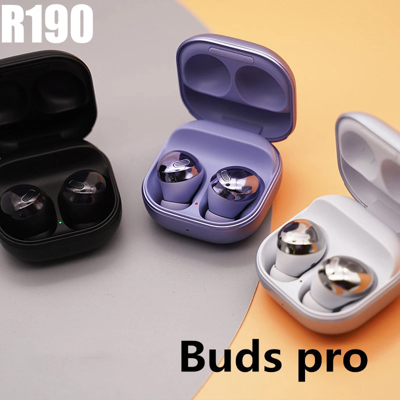 

R190 Buds Pro Bluetooth Headphones Wireless Headset Real Earbuds Earphone for Samusng iPhone Android with Charging Box Buds