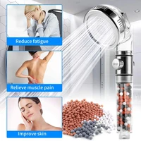 bathroom shower high pressure negative ion filter rain shower head bathroom accessories sets rainfall shower set for bathroom