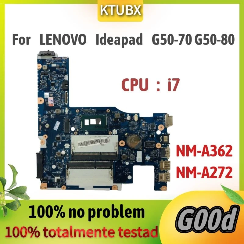 Материнская плата для ноутбука ACLU3/ACLU4 UMA NM-A362 NM-A272.For LENOVO G50-80 14 Inch CPU:I7 4550U/4510U/5500U 100%