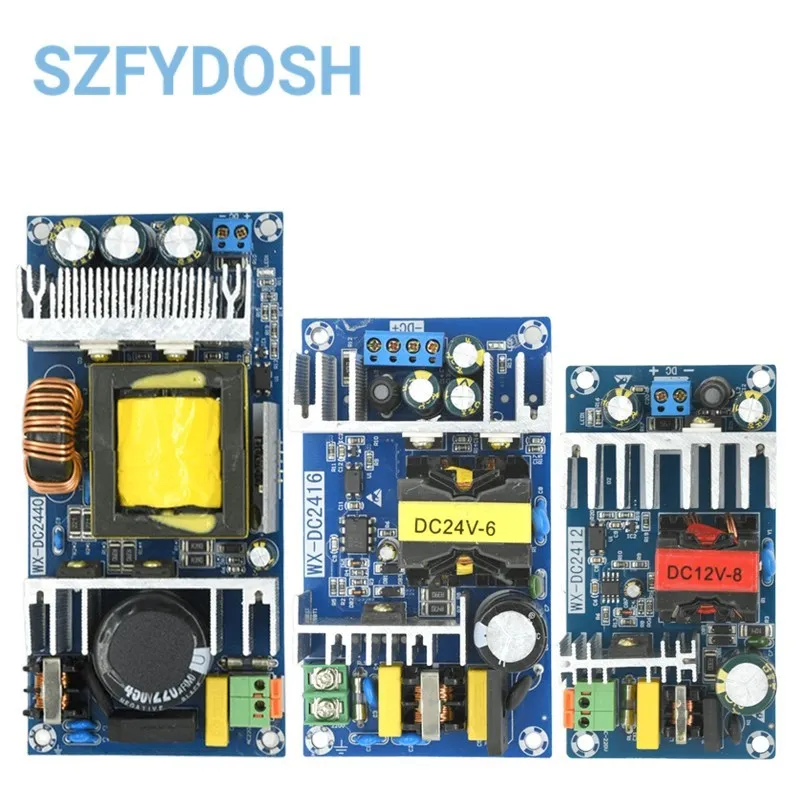 Реле 12V8A 24V6A 24V12.5A AC-DC, изолированный модуль источника питания, понижающий преобразователь, понижающий модуль 100 Вт 150 Вт 300 Вт