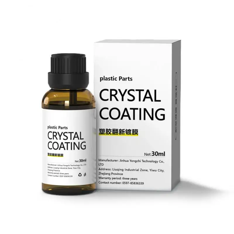 

Plastic Refurbished Plating Crystal 30ml Universal Dustproof Usefulness Portable Car Accessories Dashboard Wax Refurbishment