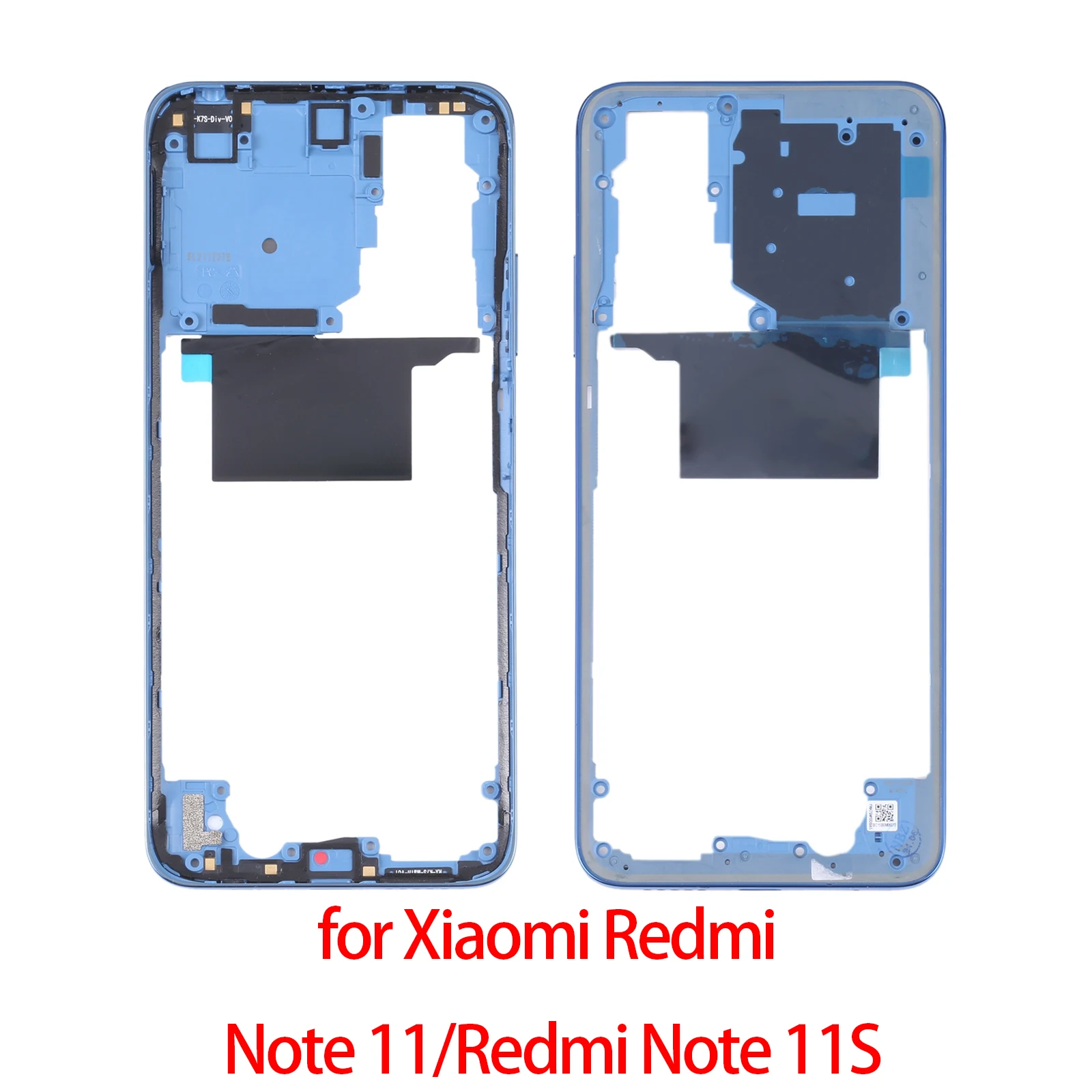 Каркасный бордюр для Xiaomi Redmi Note 11/Redmi 11S.