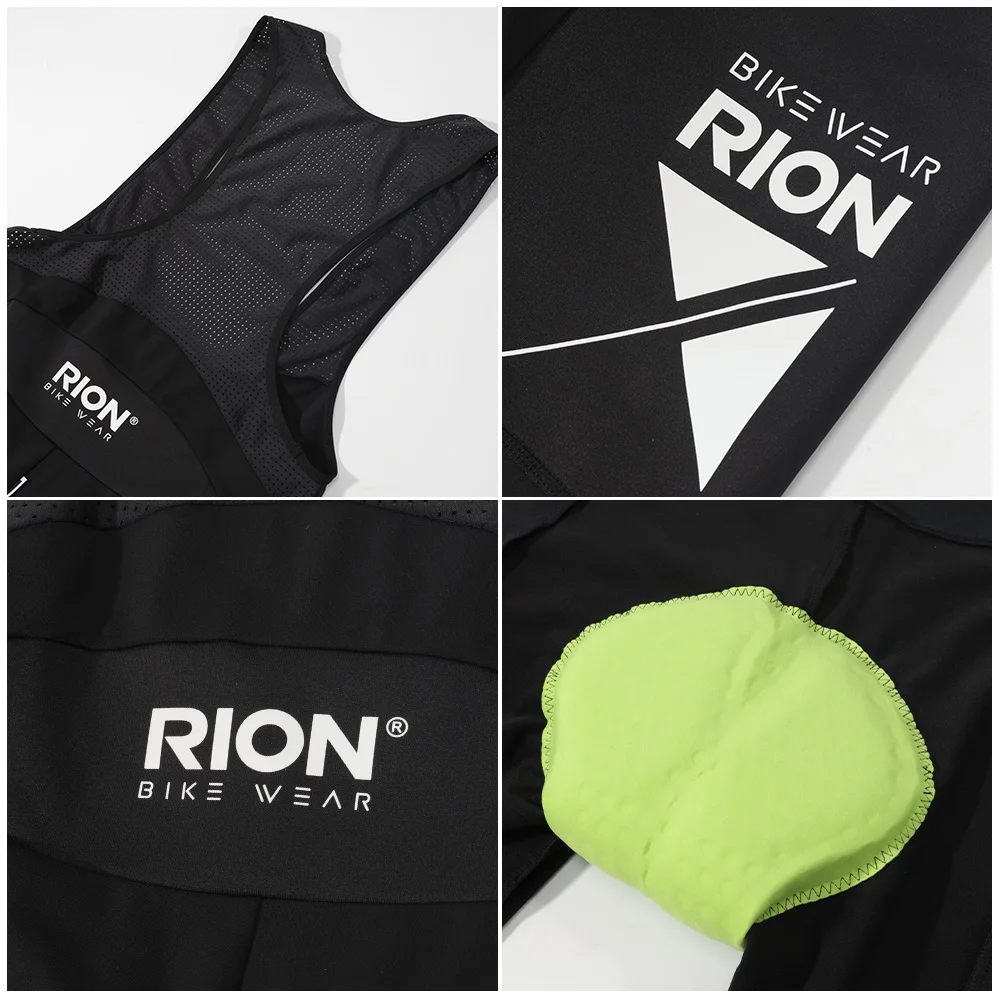 RION зимние велосипедные длинные брюки-комбинезоны для мужчин и женщин колготки MTB