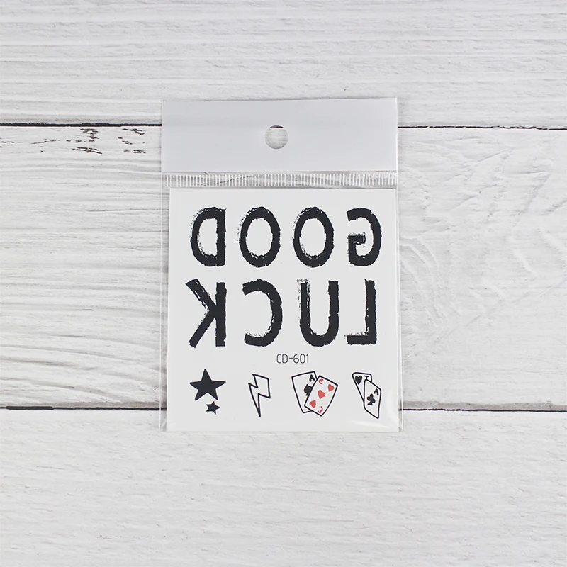 VeeCharm-временная тату-наклейка для рук и искусственная кожа классические модные