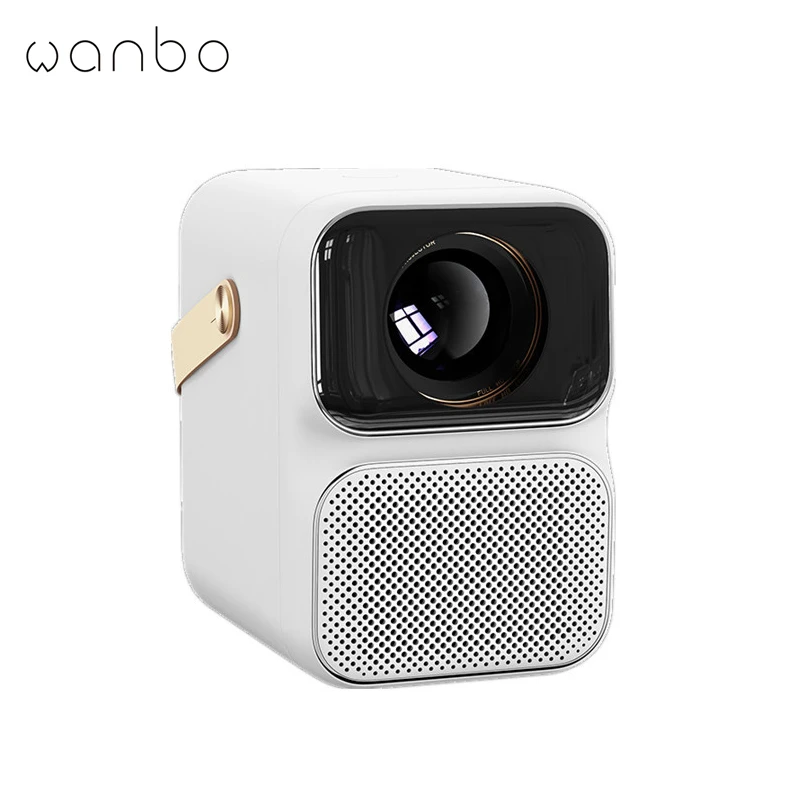

Wanbo T6 MAX Projector 4K 1080P Android 9.0 Mini Projector 650ANSI Lumens 2+16G 5G WiFi BT5.0 Projector AI Voice Home Theater