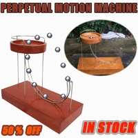 kinetic art marble perpetual machine marble perpetual motion creative infinite jumping table toy miniature home decoration