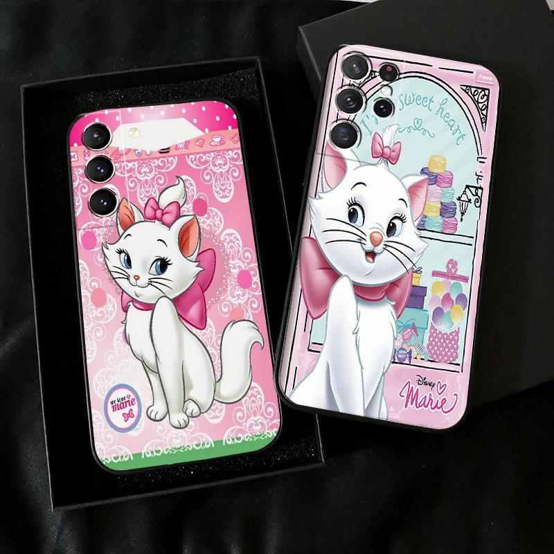 

The Aristocats Cute Marie Cat Phone Case For Samsung Galaxy S22 S21 S20 S10 10E S9 S8 Plus S22 S21 S20 Ultra FE 5G