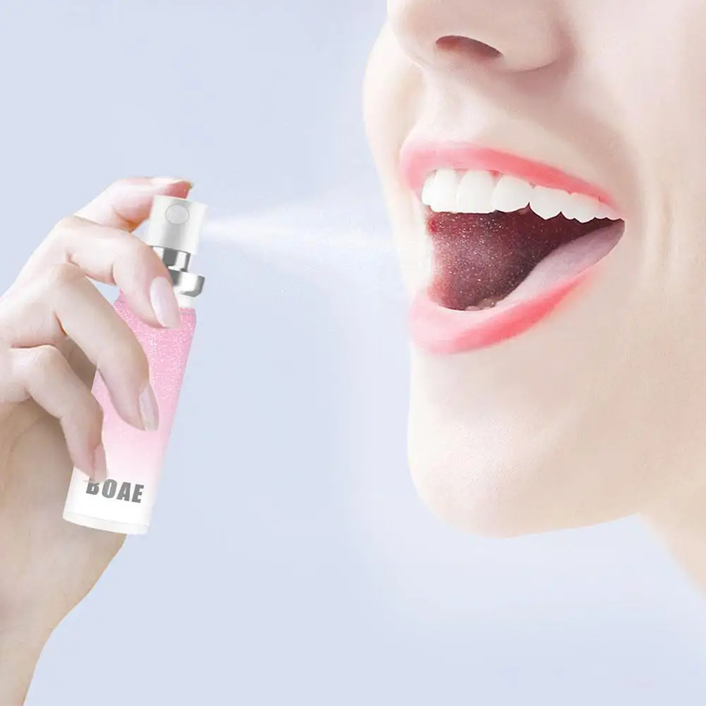 

Bad Breath Mouth Spray 0.57fl.oz Bad Breath Freshener Oral Refreshing Bad Removal Clean Breath Breath Care Mouth Spray Odor E8I6