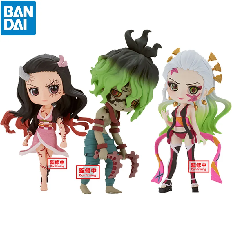 

Оригинальная маленькая фигурка BANPRESTO Q Posket маленькая Kamado Nezuko Daki Giyuutarou рассекающая демонов: Kimetsu No Yaiba, фигурка, игрушка