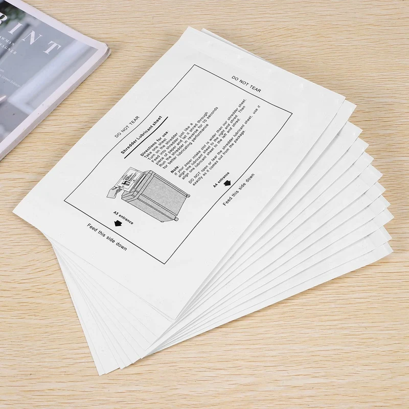 12ШТ Измельчитель бумаги Смазочное масло для измельчителя листов Портативный Тип