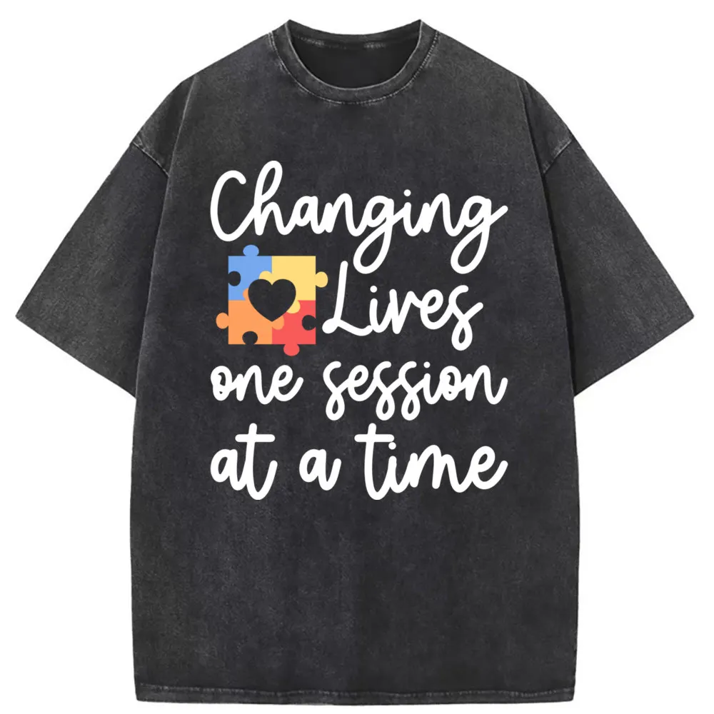 

Changing Lives One Session At A Time Men T-shirts Man Long Sleeve Tees Unisex Sweatshirts England Style Christmas Day Tshirts