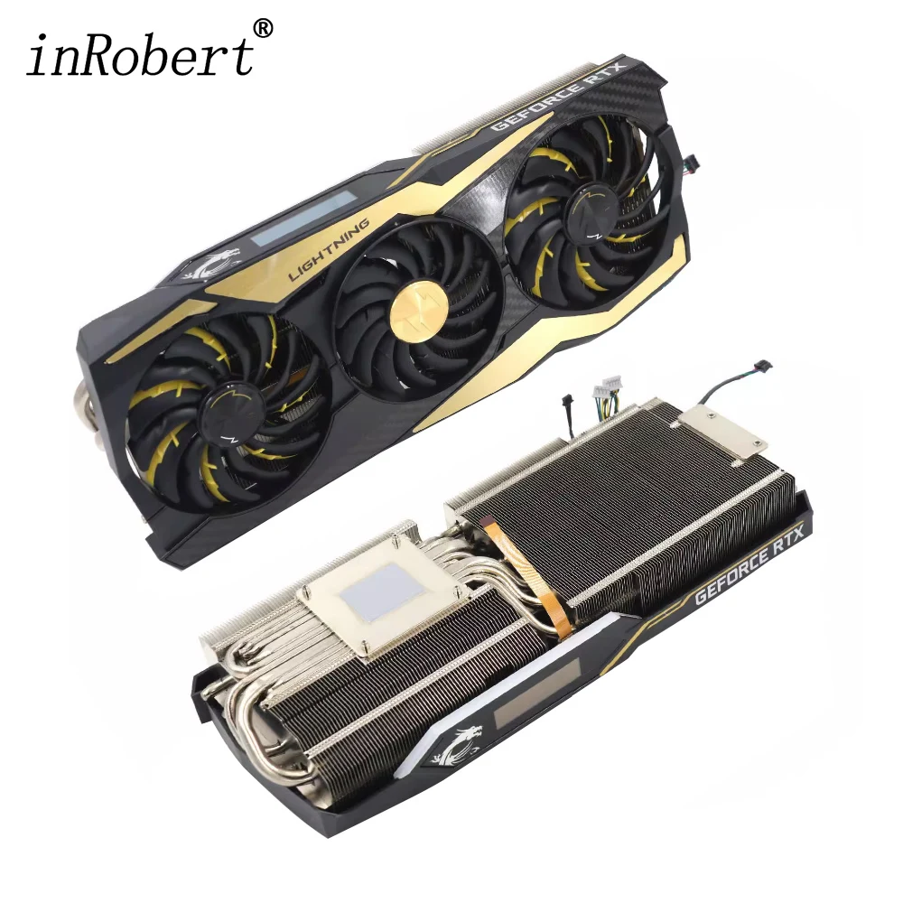 Новый вентилятор охлаждения PLD09210B12HH 85 мм для замены графической карты MSI GeForce RTX 2080 Ti 2080Ti LIGHTNING Z, радиатор с рамкой