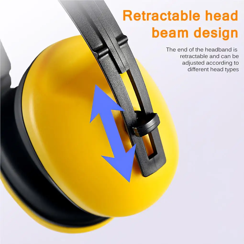 

Ear Shield 25dB NRR Soundproof Earmuffs Voice-Insulated Travel Sleeping Supply Supple Baby Ears Protection Racing Car