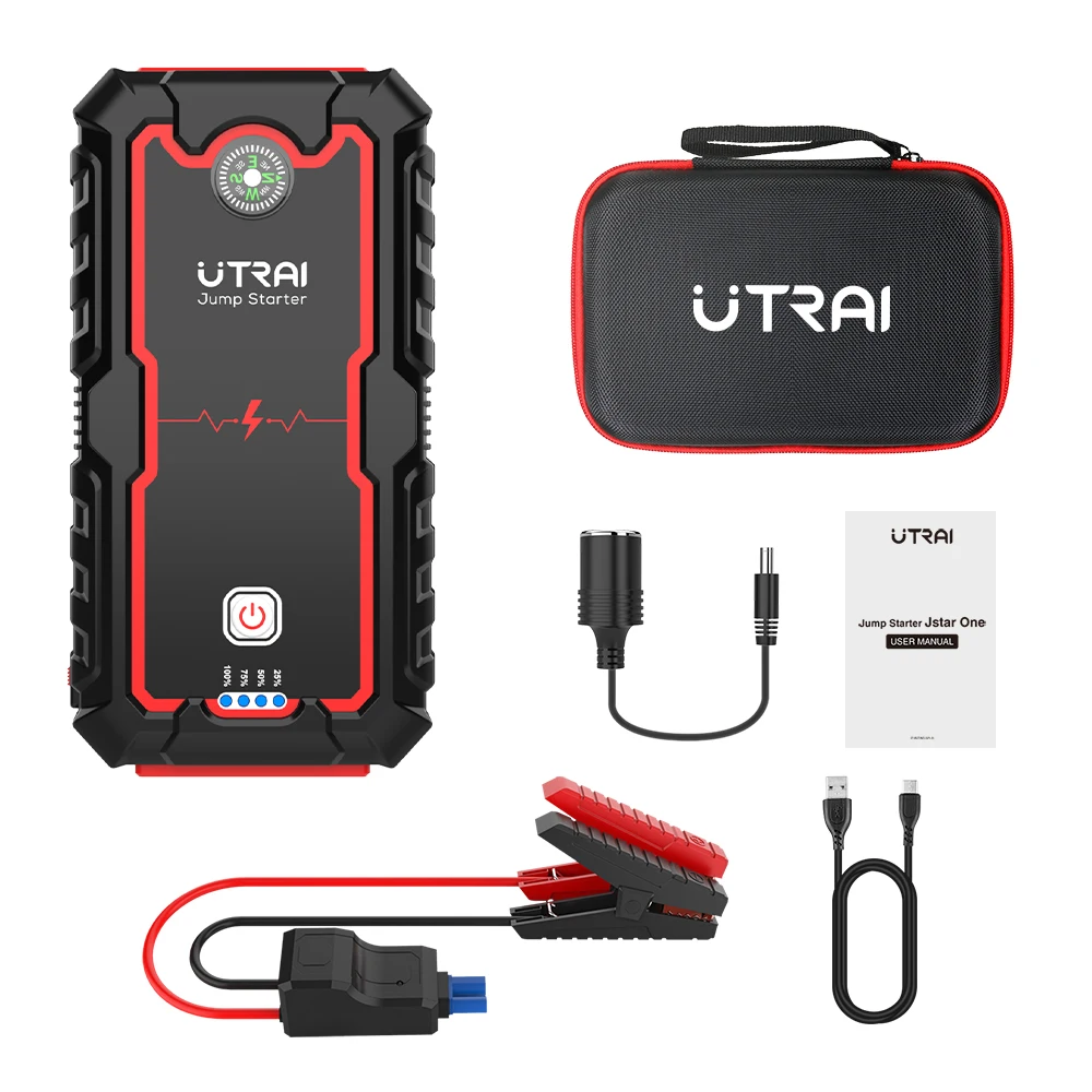 UTRAI Power Bank 2000A Jump Starter Portable Charger Car Booster 12V Auto Starting Device Emergency Car Battery Starter images - 6