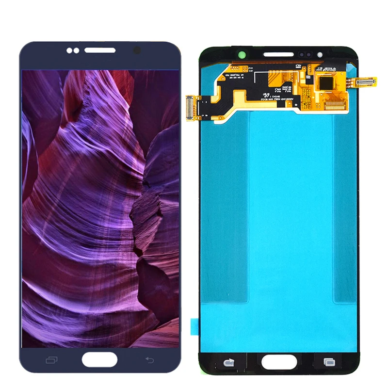 ЖК-дисплей Super Amoled для Samsung Galaxy Note 5 N920C сенсорный экран с дигитайзером в сборе со