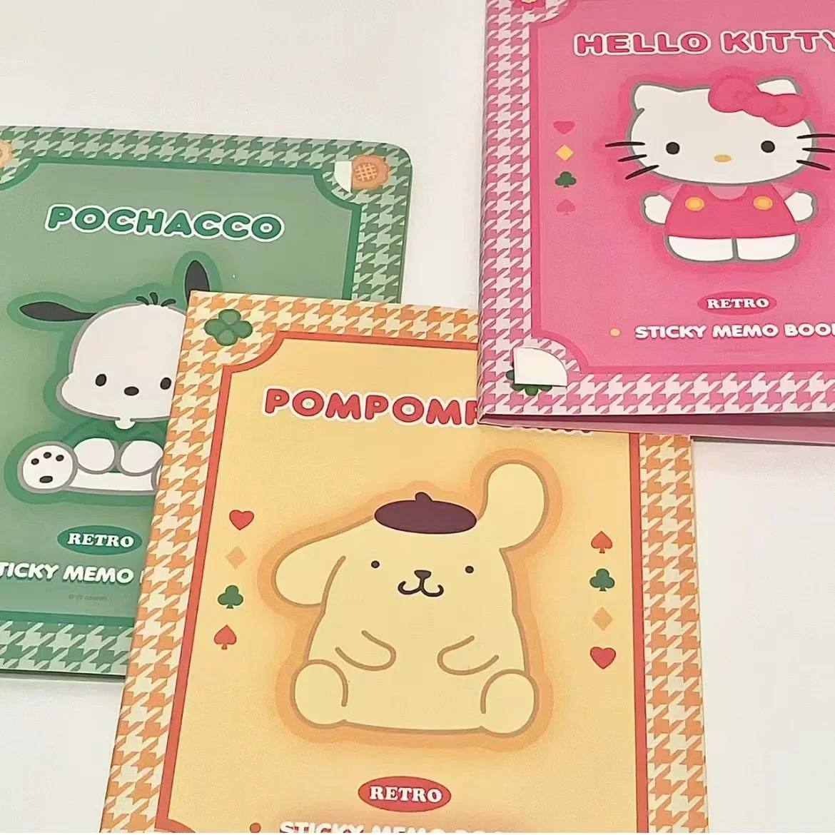 Аниме-фигурка Hello Kitty Kuromi Note Book Melody Cinnamoroll удобная книжка милый блокнот на клейкой