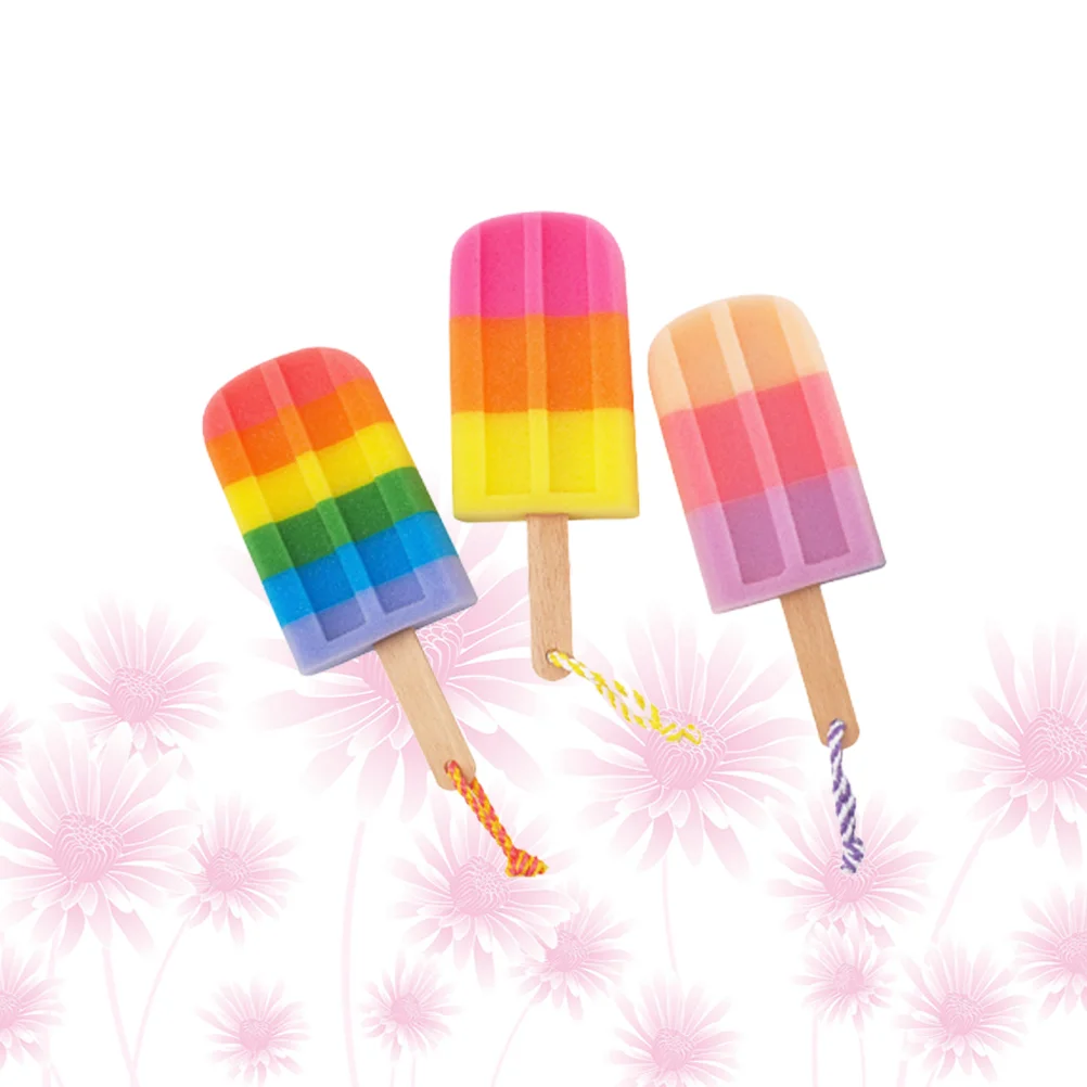 

3 шт., банное полотенце в форме мороженого