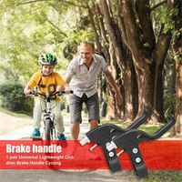 1 pair cycling durable adjustable universal bicycle v brake mtb handle kids bike brake brake levers