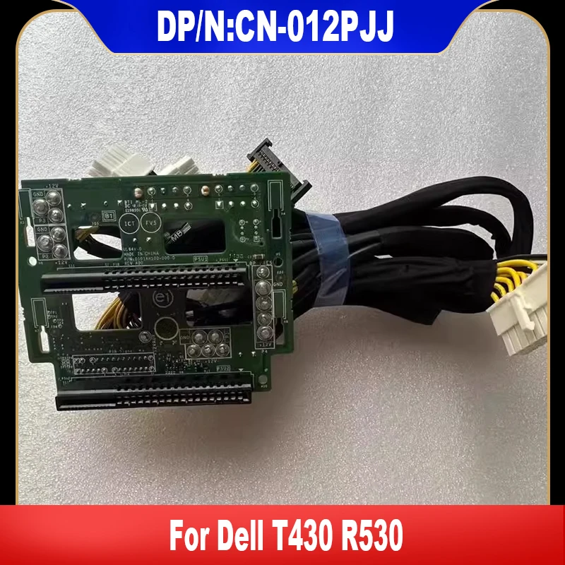 Новинка 012PJJ для Dell R530 T430 плата интерфейса задней панели питания высокого