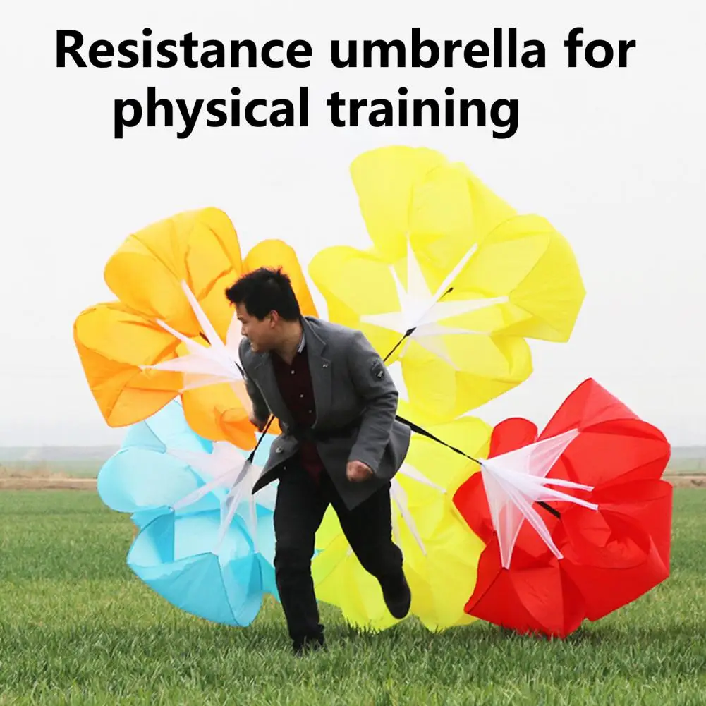 

Strength Training Umbrella Durable Strength Tool Adjustable Waist Belt Improve Speed Resistance Drag