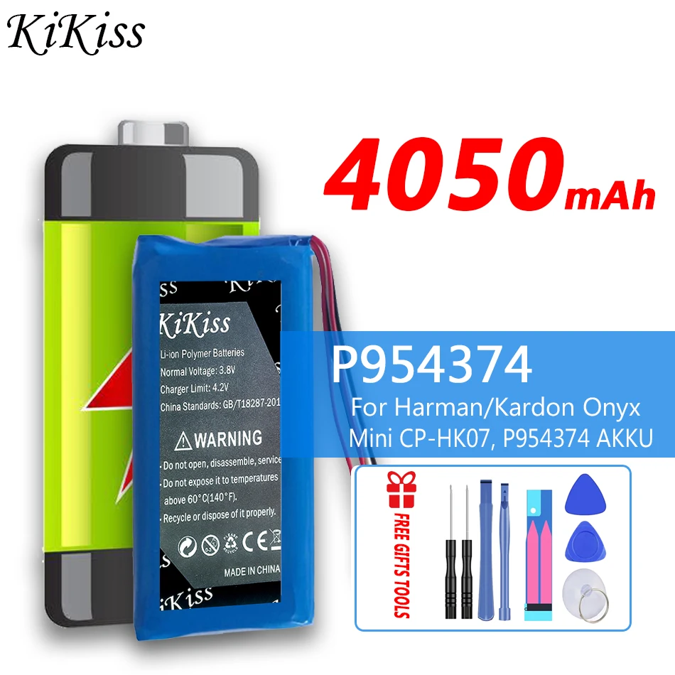 

KiKiss 4050mAh Bluetooth Speaker Battery CS-HKM200SL For Harman/Kardon Onyx Mini CP-HK07, P954374 AKKU