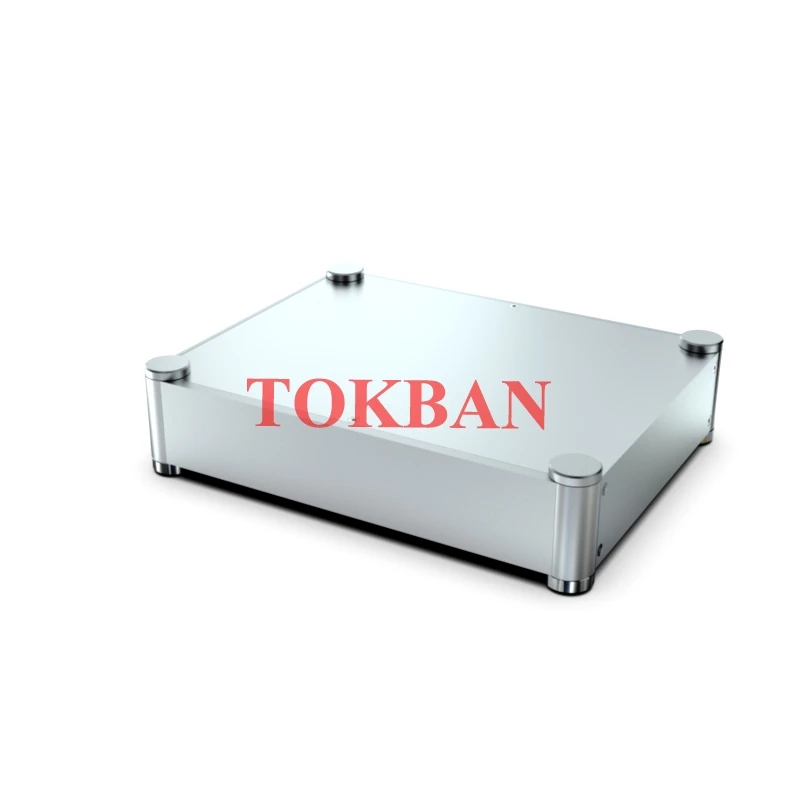Фото Tokban 3206 320*76*250 мм полностью алюминиевый корпус усилителя мощности HIFI предусилитель ЦАП декодер чехол для усилителя «сделай сам» №4