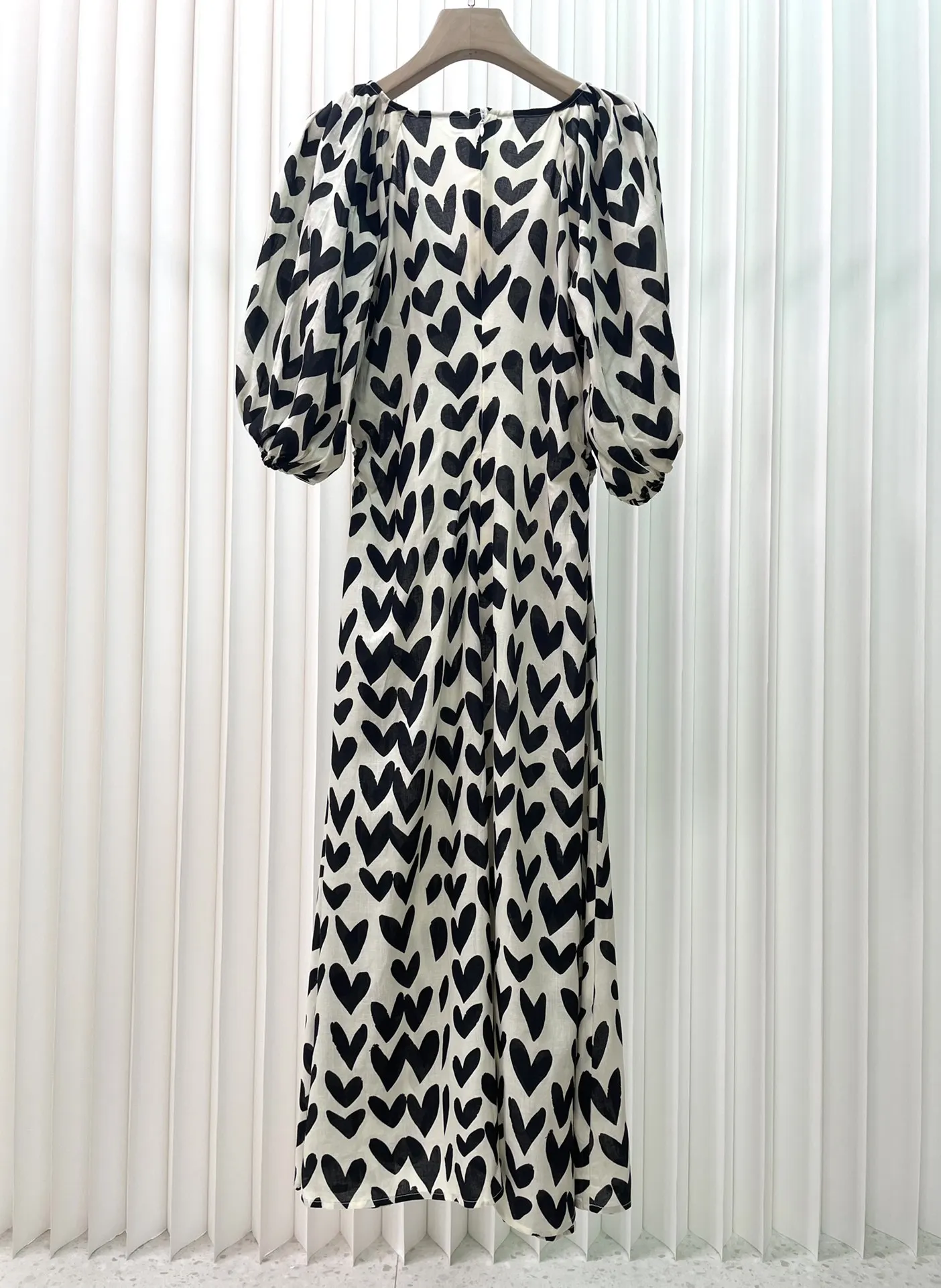 

New heart-print dress