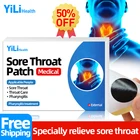 Хронический фарингит в горле патч медицинского лечения язва полости рта неприятного запаха изо рта горло обезболивающие Пластыри для здоровья Care6121824 шт