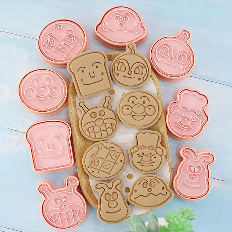 

Набор из 8 предметов Anpanman, Пластиковая форма для выпечки