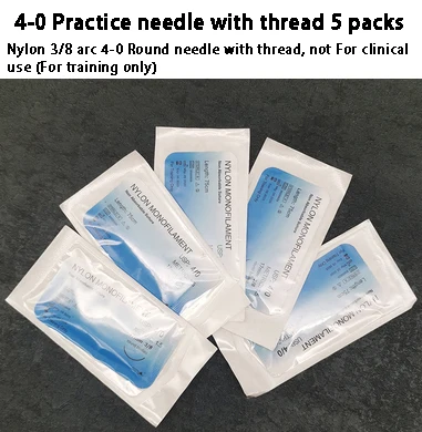 

Имитация анастомоза, кровеносные сосуды, 5 мм, боковая модель для обучения шовным навыкам