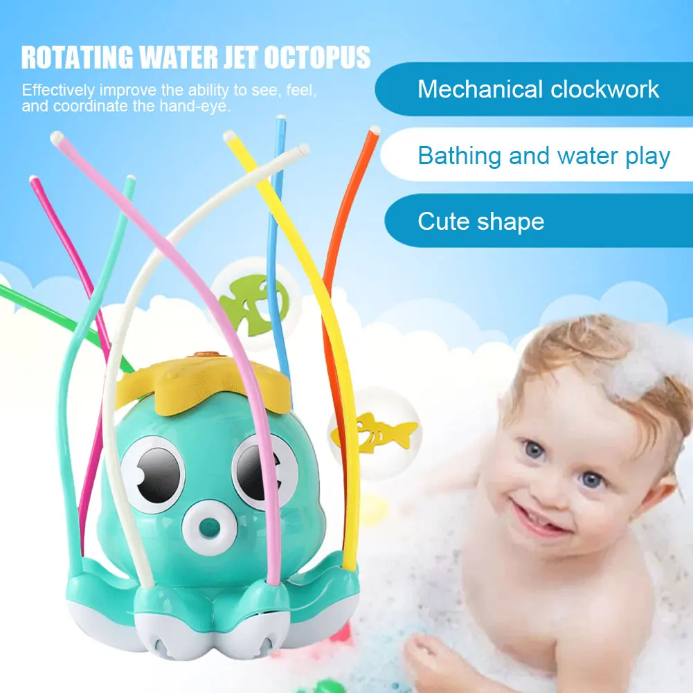 

Baby Rocket Bathroom Toys Children Octopus Bathtubs Shower Bath Toy Water Spray Bathroom Set Baby Toys 0 12 months Jouet Juguete