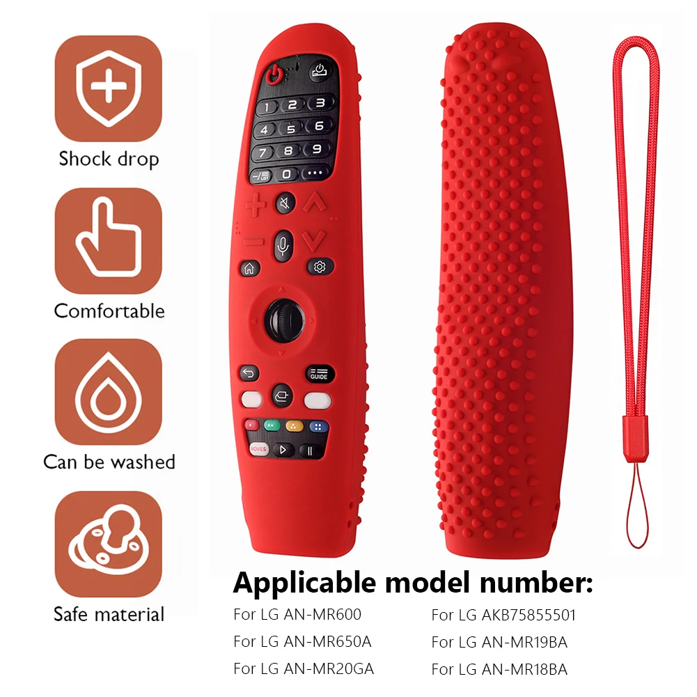 

Силиконовый чехол для пульта дистанционного управления LG AN-MR600 MR650A MR20GA