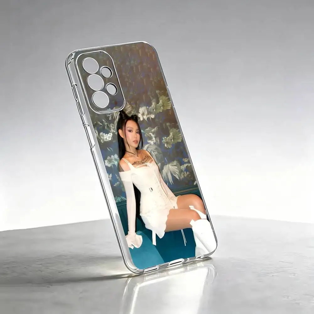 Фото Прозрачный противоударный чехол из ТПУ Dark Pop B-Bella- a p-Poarch-h для Samsung S25, S24, S23, S22, S30, S21, S10, S9, Ultra, Plus №3