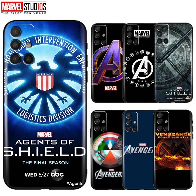 

Avengers Logo Phone Case For Samsung Galaxy M51 Soft TPU Carcasa Ultra-Thin Bumper Silicone Cover Black Coque Back