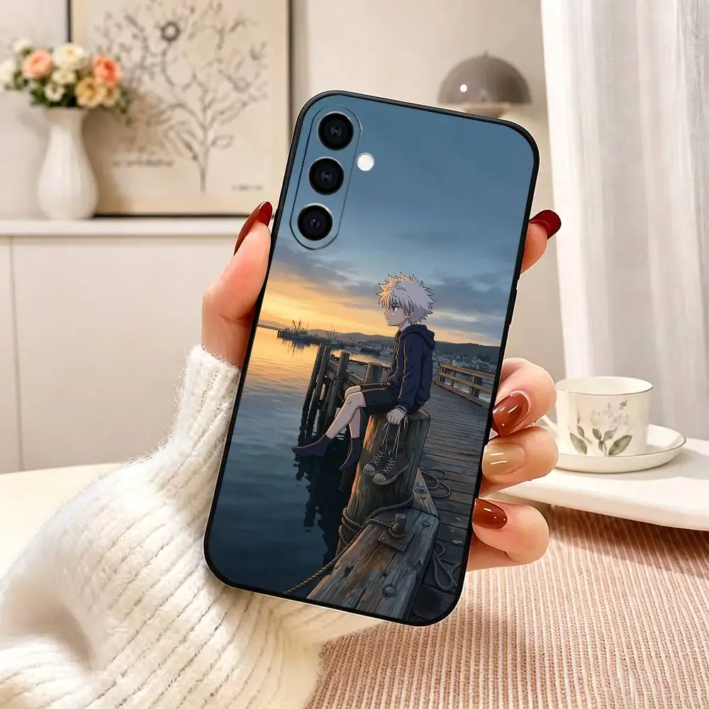 Чехол для телефона Killua Zoldyck H-Hunter x Hunter для Samsung Galaxy A73, A72, A71, A70, A53, A52, A51, мягкий силиконовый черный чехол (art.: 3920dbb95b5eb) - 3920dbb95b5eb