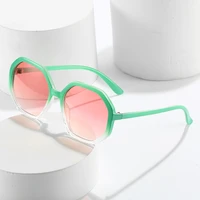 2022 fashion temperament sunglasses personality polygon octagonal sunglasses men and women street fashion glasses