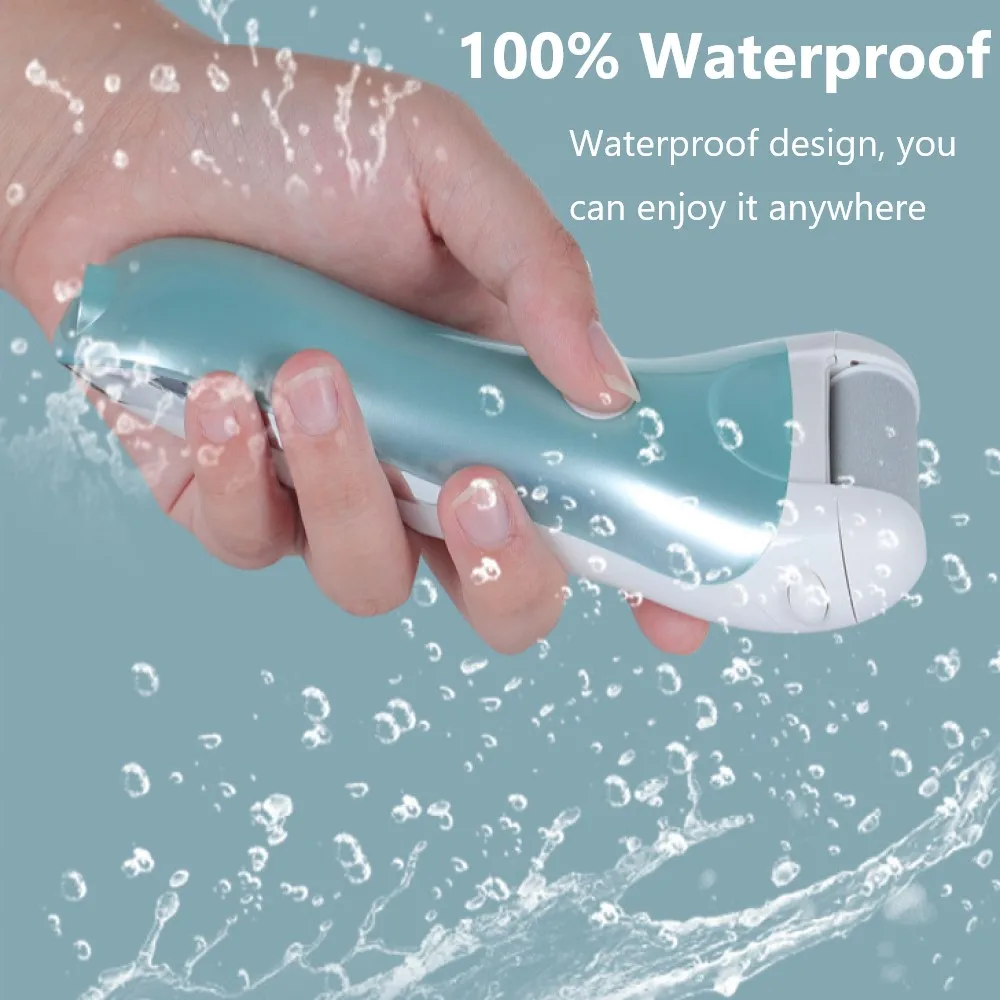 Электрическая пилка для ног с зарядкой шлифовальный инструмент педикюра и пяток