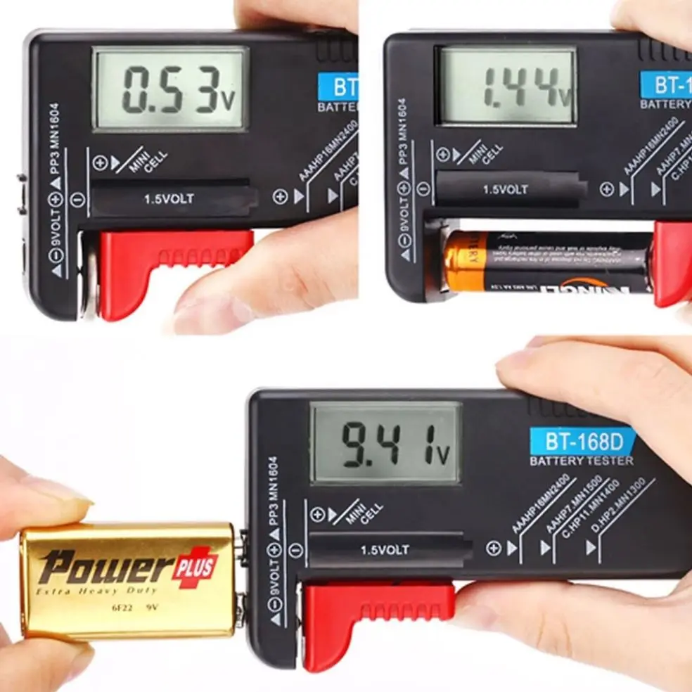 

Detector Digital Test Tester For Power Tester Voltage Battery Display