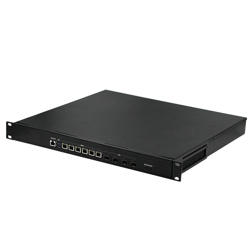 

4 SFP ports firewall barebone system 6 gigabit ethernet firewall vpn mainboard 6 lan port mini pc