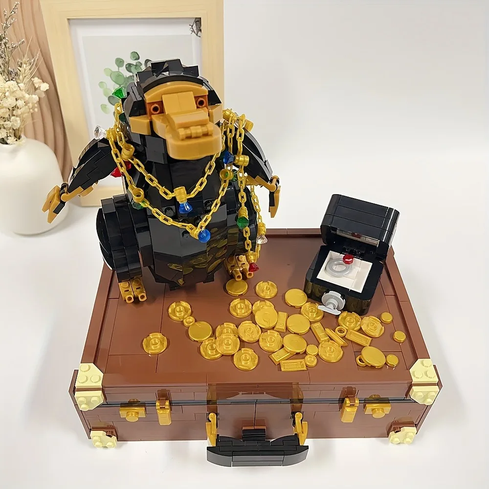 Модель Echidna Sniff строительные блоки 1404 шт. обучающие настольные украшения сделай