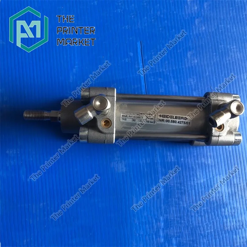 

00.580.4275 R414006673 R-414-006-673 пневматический цилиндр D32 H40 для Heidelberg PM52 пневматическая система зажим поворотный блок