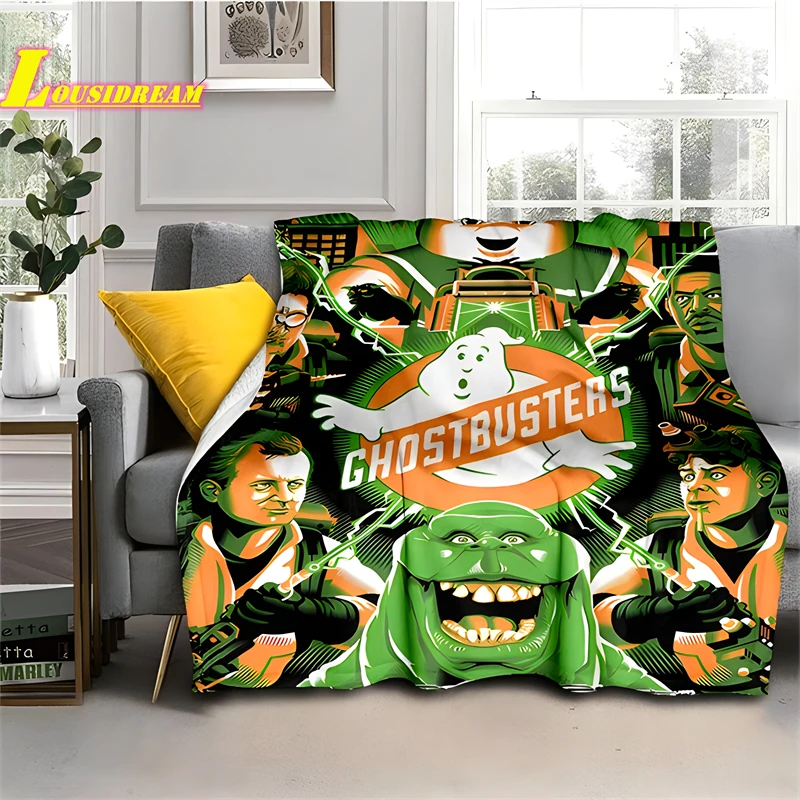 

Ghostbusters Blankets Children Warm Blankets Anime Blankets Living Room Bedroom Sofa Bedding Office Lunch Blanket Car Blanket