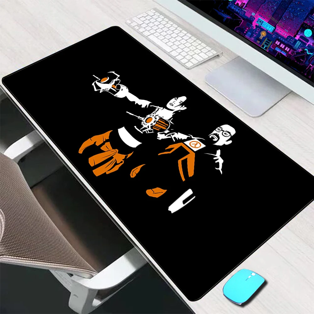 Коврик для мыши Half Life большие игровые аксессуары коврик клавиатуры настольный XXL