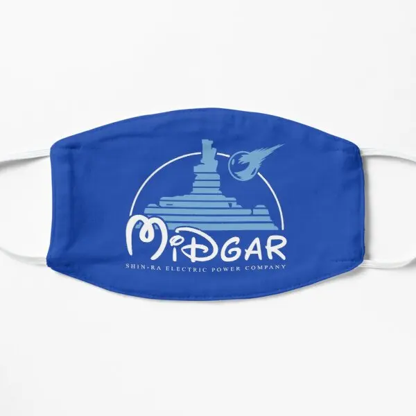 

Midgar Flat Printing Face Mask Mouth Cosplay Reusable Dustproof Anti Dust Fashion Accessories Cute Sport Breath Cotton Beauty