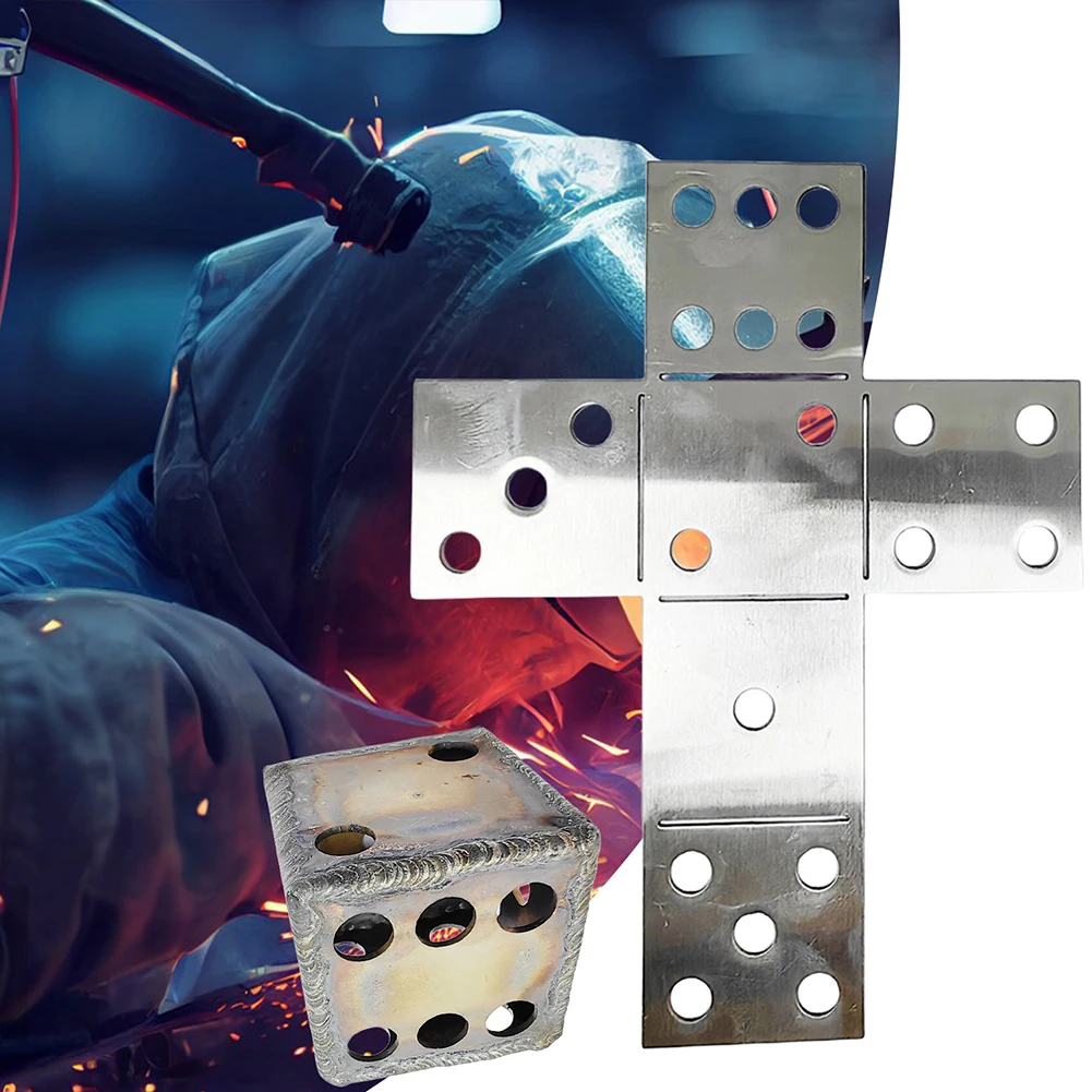 1 шт. сварочный комплект купоны для сварки кубиков сварочная пластина калибра 16 DIY